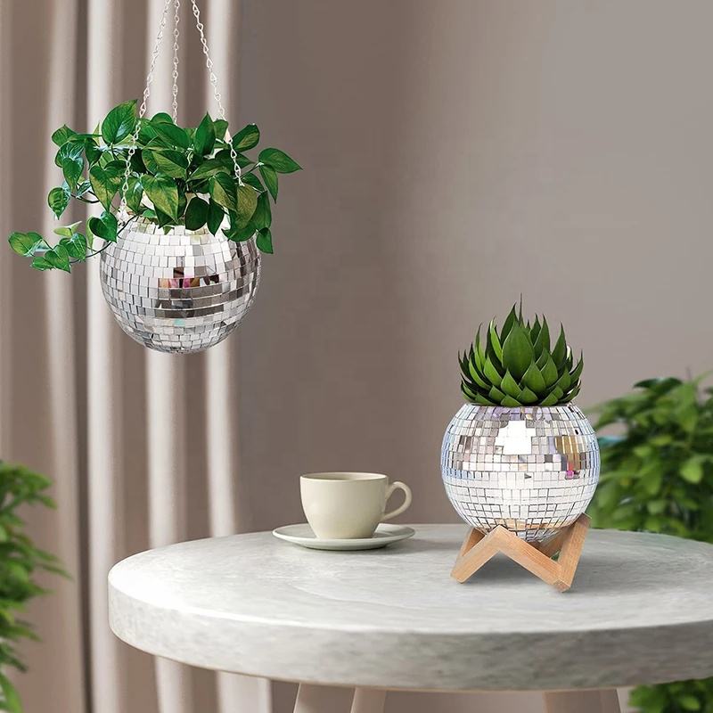 Disco Mirror Ball Hanging Flow - Florist Supply Vases recension och pris