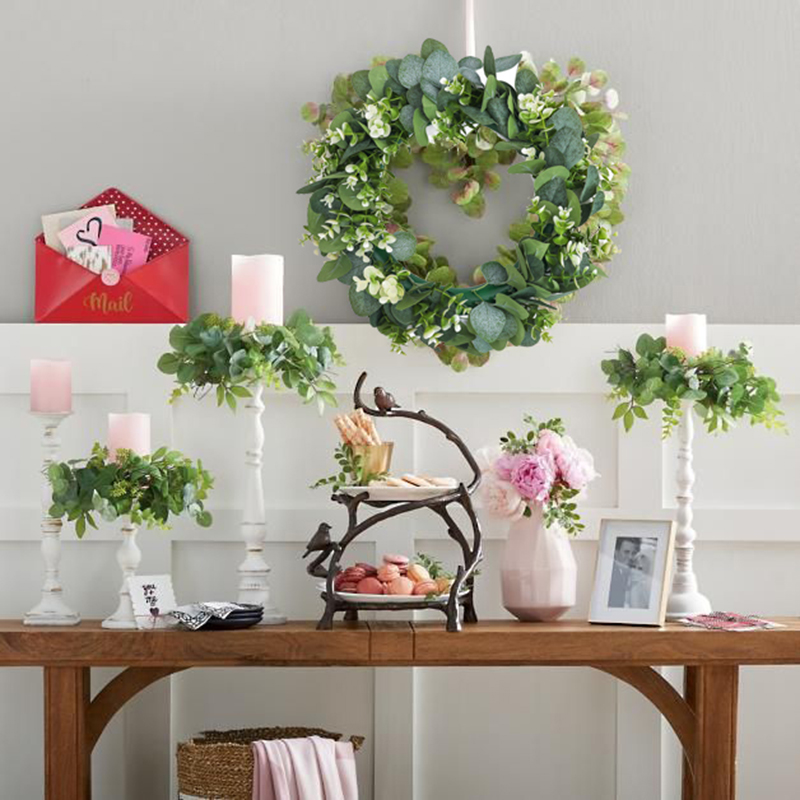 Eucalyptus Wreath Flowers Gift - Eucalyptus Preserved recension och pris